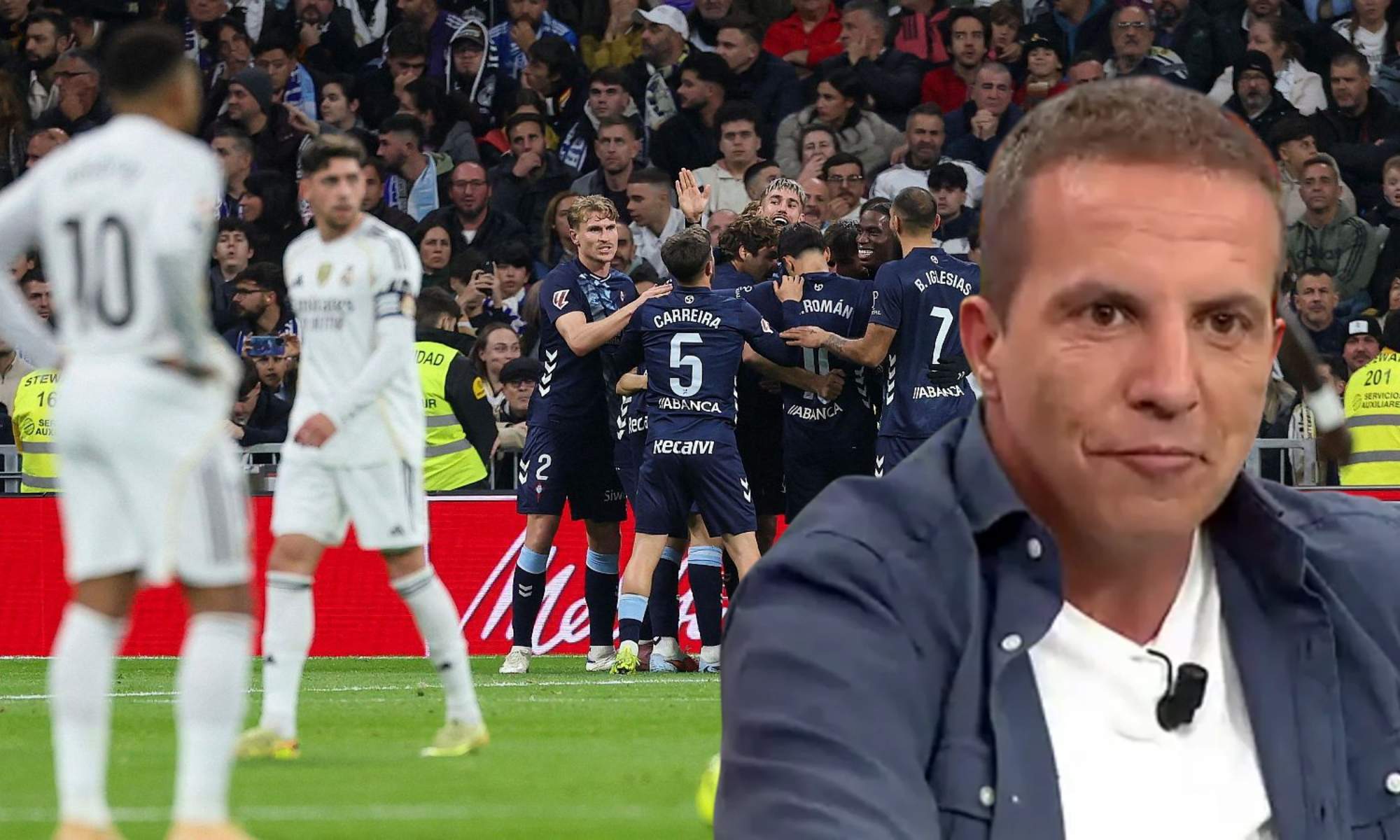 Cristóbal Soria ha reaccionado inmediatamente después de la derrota del Real Madrid en Liga contra el Celta.