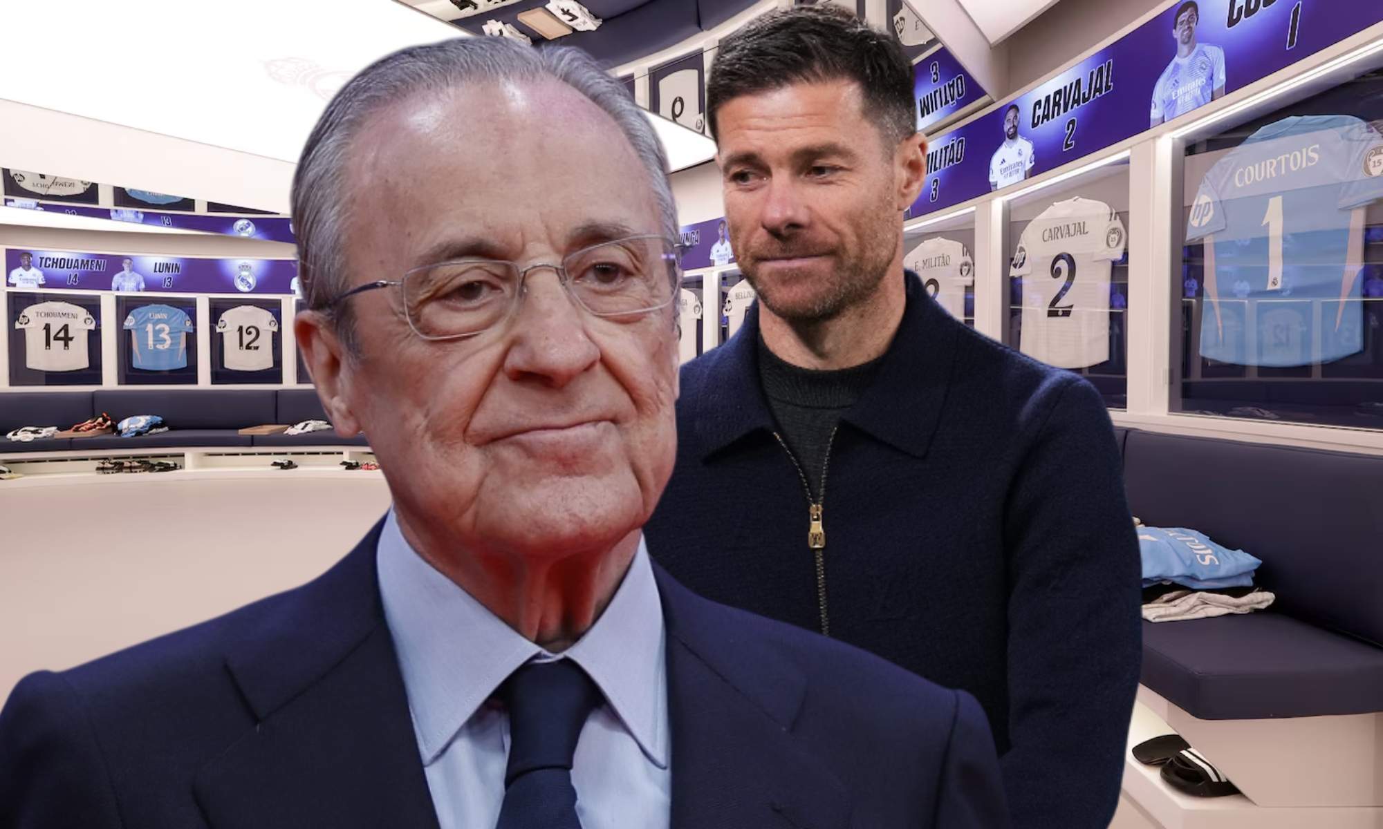 Florentino Pérez ha hablado con Xabi Alonso tras la derrota contra el Celta
