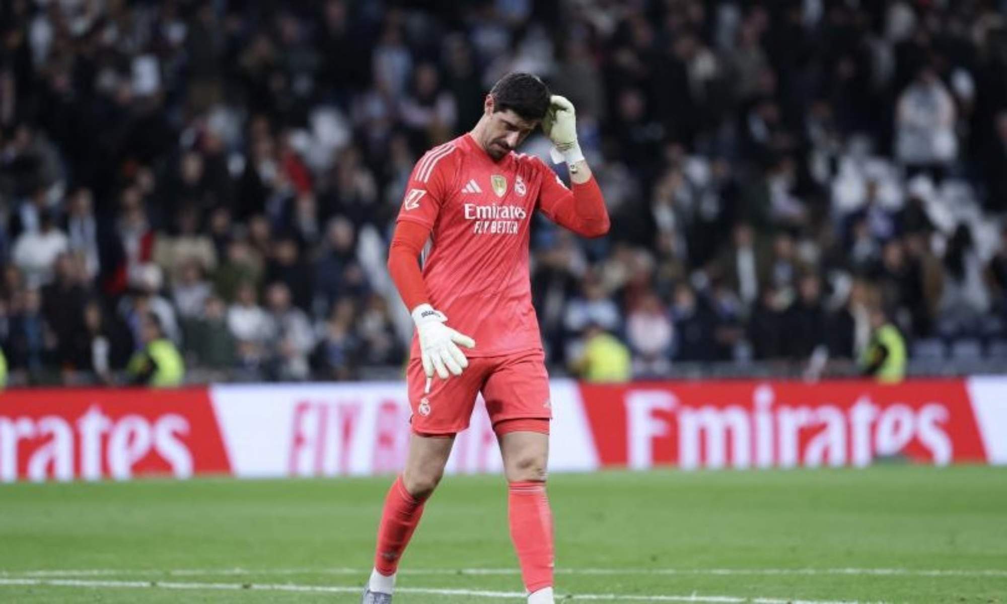 La respuesta de Courtois a la derrota ante el Celta, muy dura: "Muy f..."