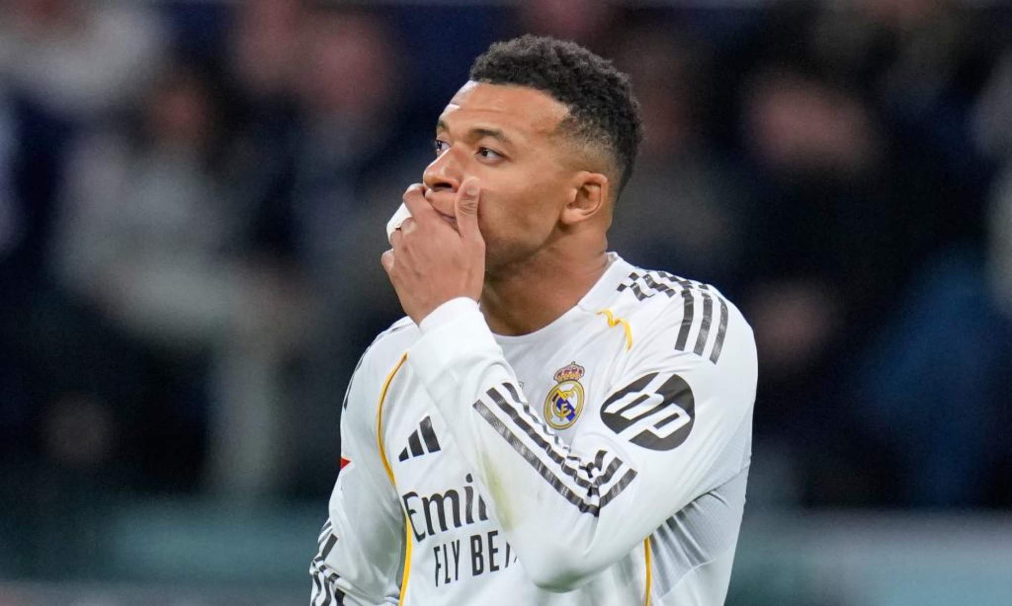 El gesto de Mbappé tras perder contra el Celta