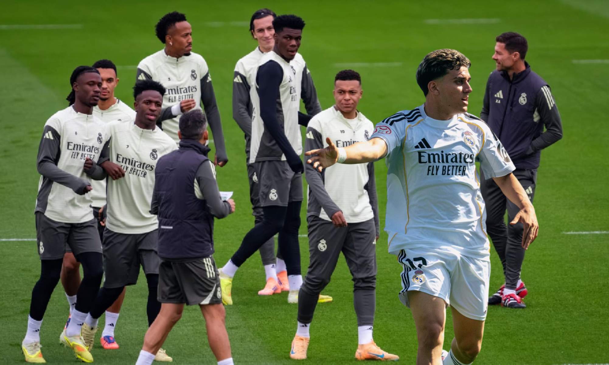 Xabi se lleva al entrenamiento a José Reyes