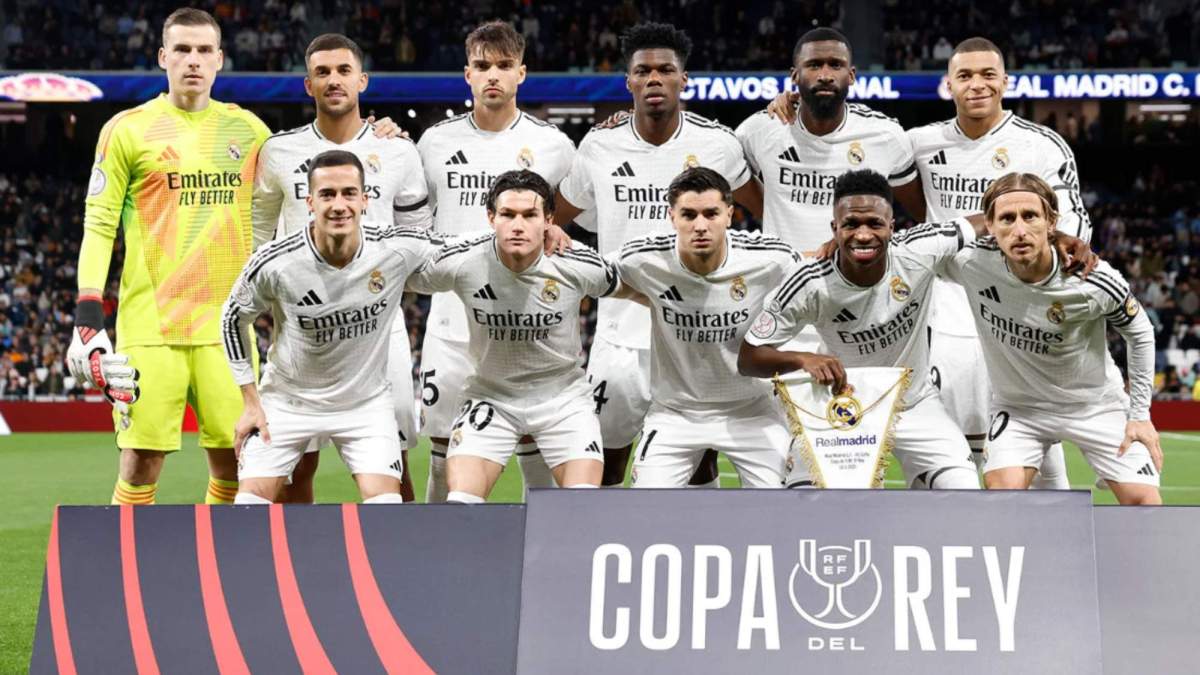 Once del Real Madrid ante el Celta Once del Real Madrid ante el Celta