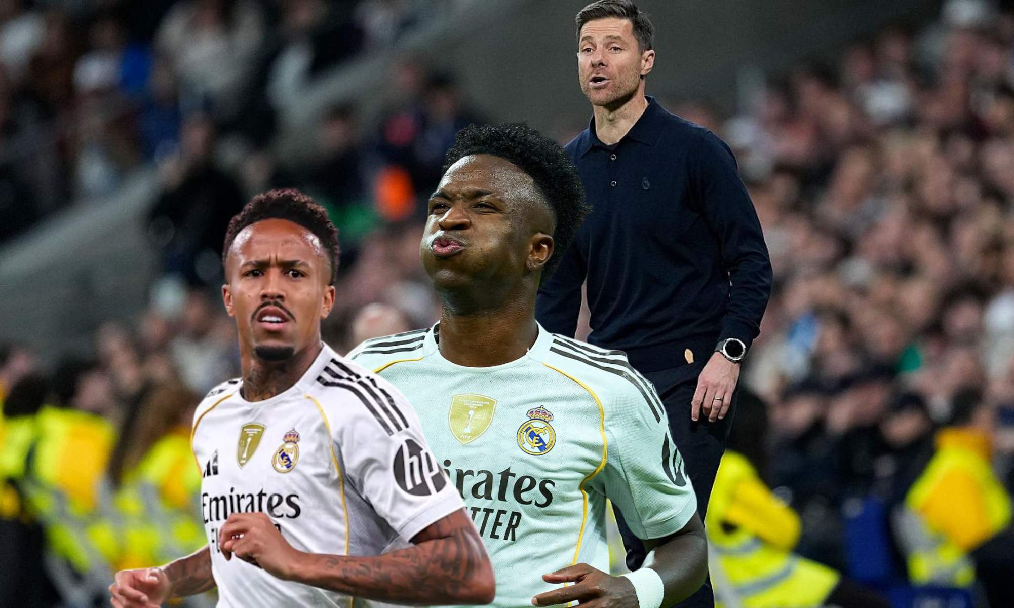 Xabi Alonso recurrió a Militao con Vinicius