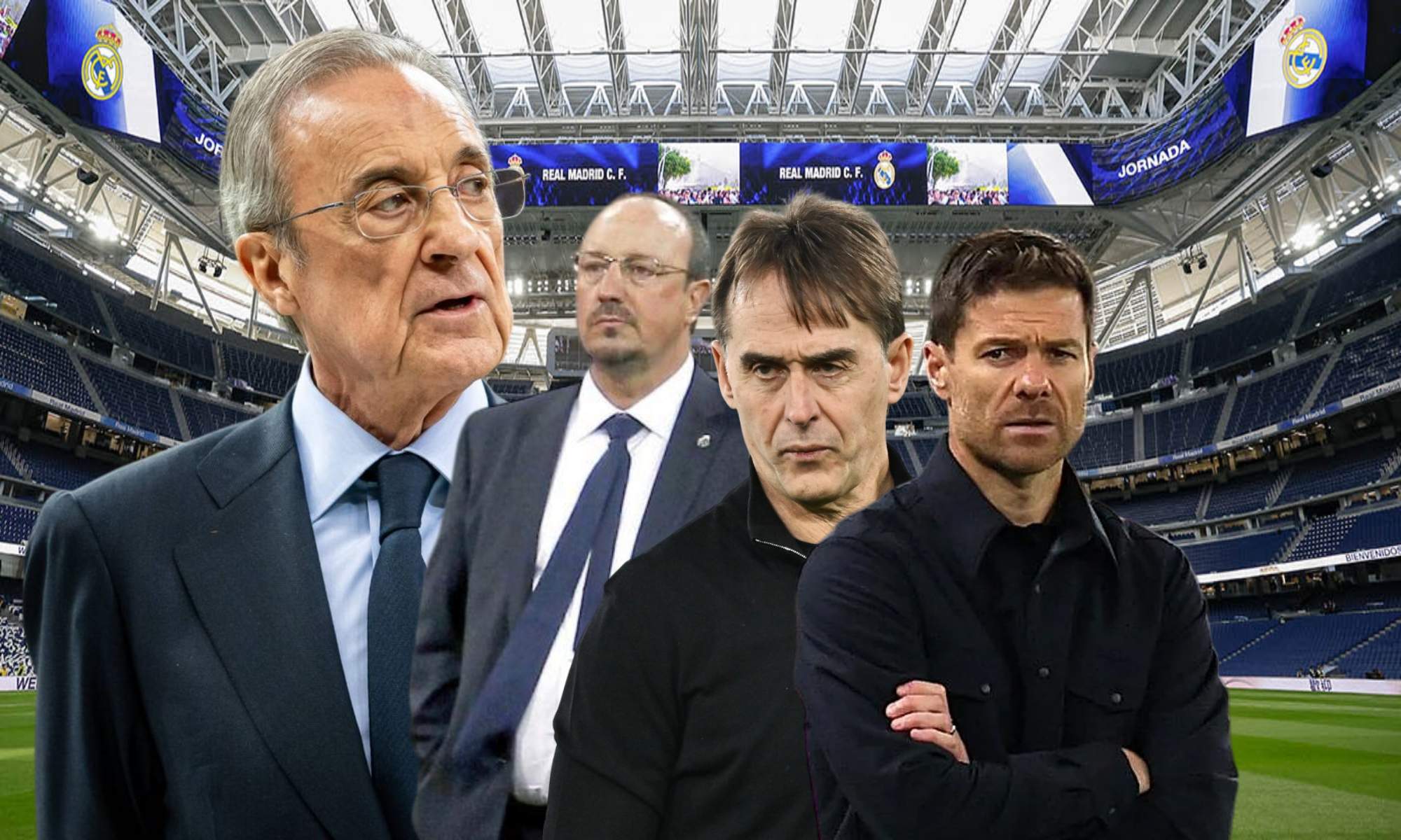 Así iban el Real Madrid de Rafa Benítez y Julen Lopetegui cuando Florentino les cesó