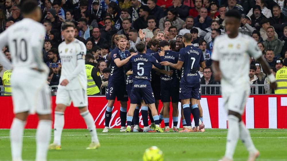 El Real Madrid perdió el fin de semana pasado ante el Celta en el Bernabéu.