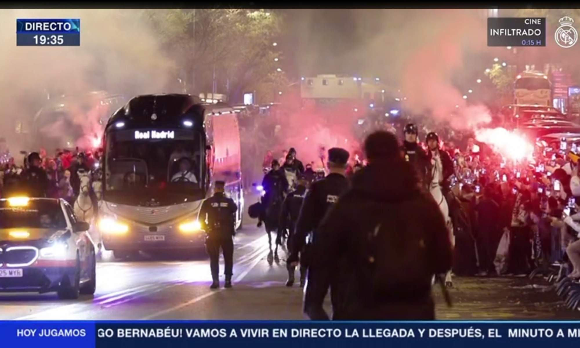 La afición del Real Madrid hace las paces con sus jugadores: gran 'busiana' antes del City