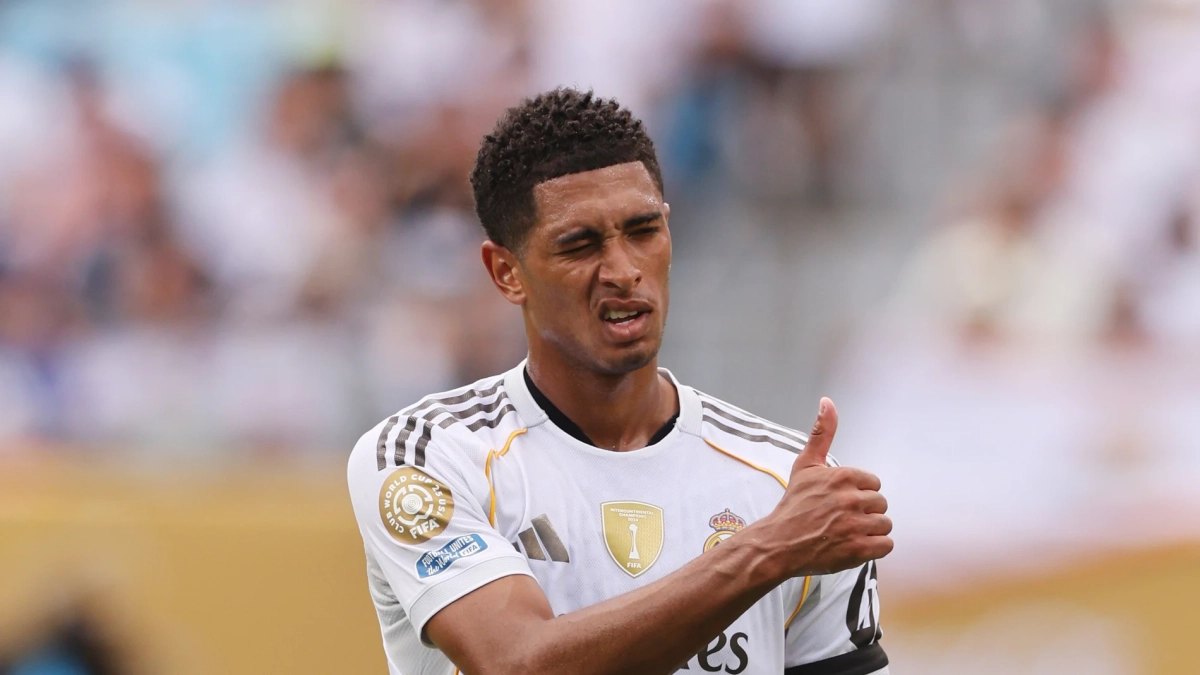 Bellingham en un partido del Mundial de Clubees Bellingham en un partido del Mundial de Clubees