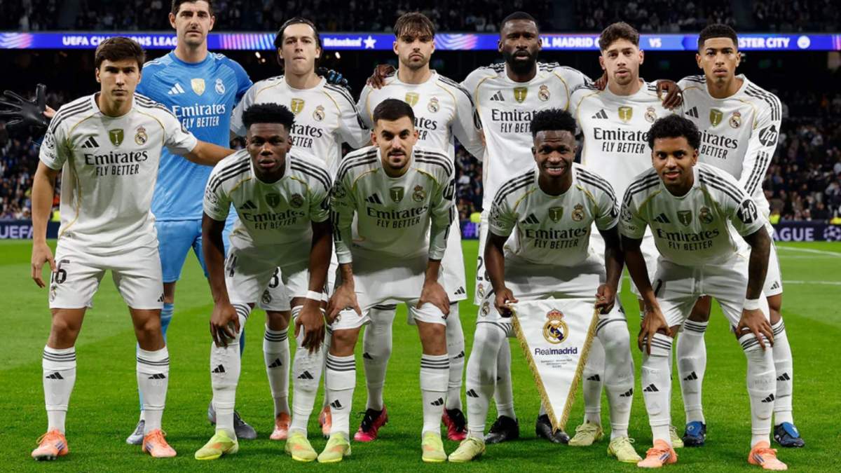Once del Real Madrid contra el Manchester City Once del Real Madrid contra el Manchester City