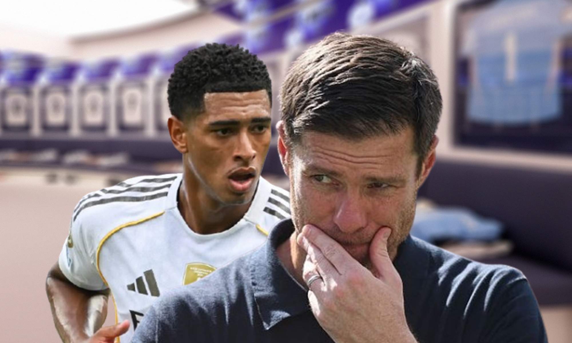 Xabi Alonso, Jude Bellingham y el vestuario del Real Madrid.