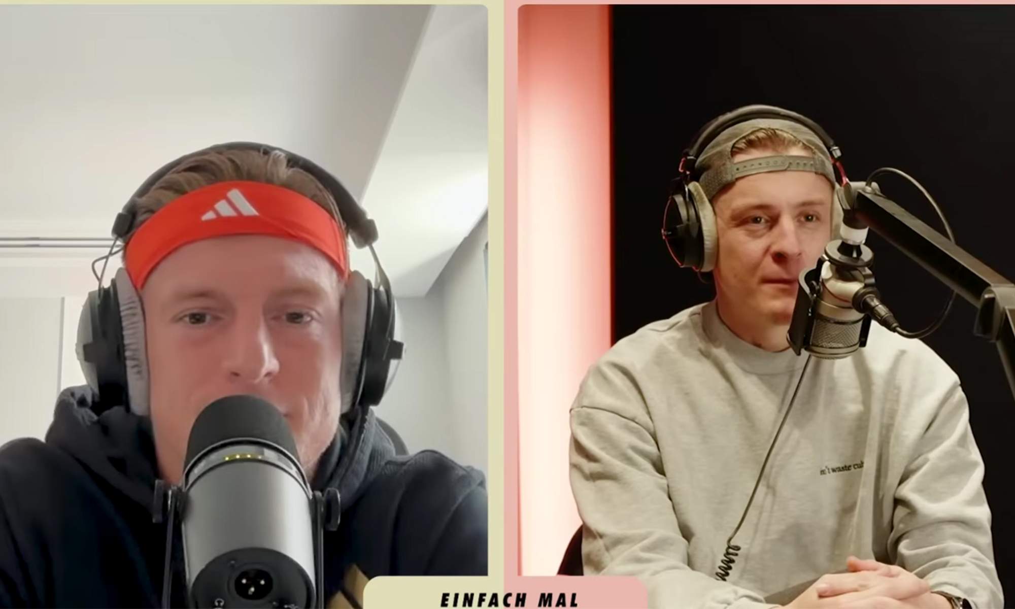 Toni Kroos hablando en su podcast sobre el Real Madrid.