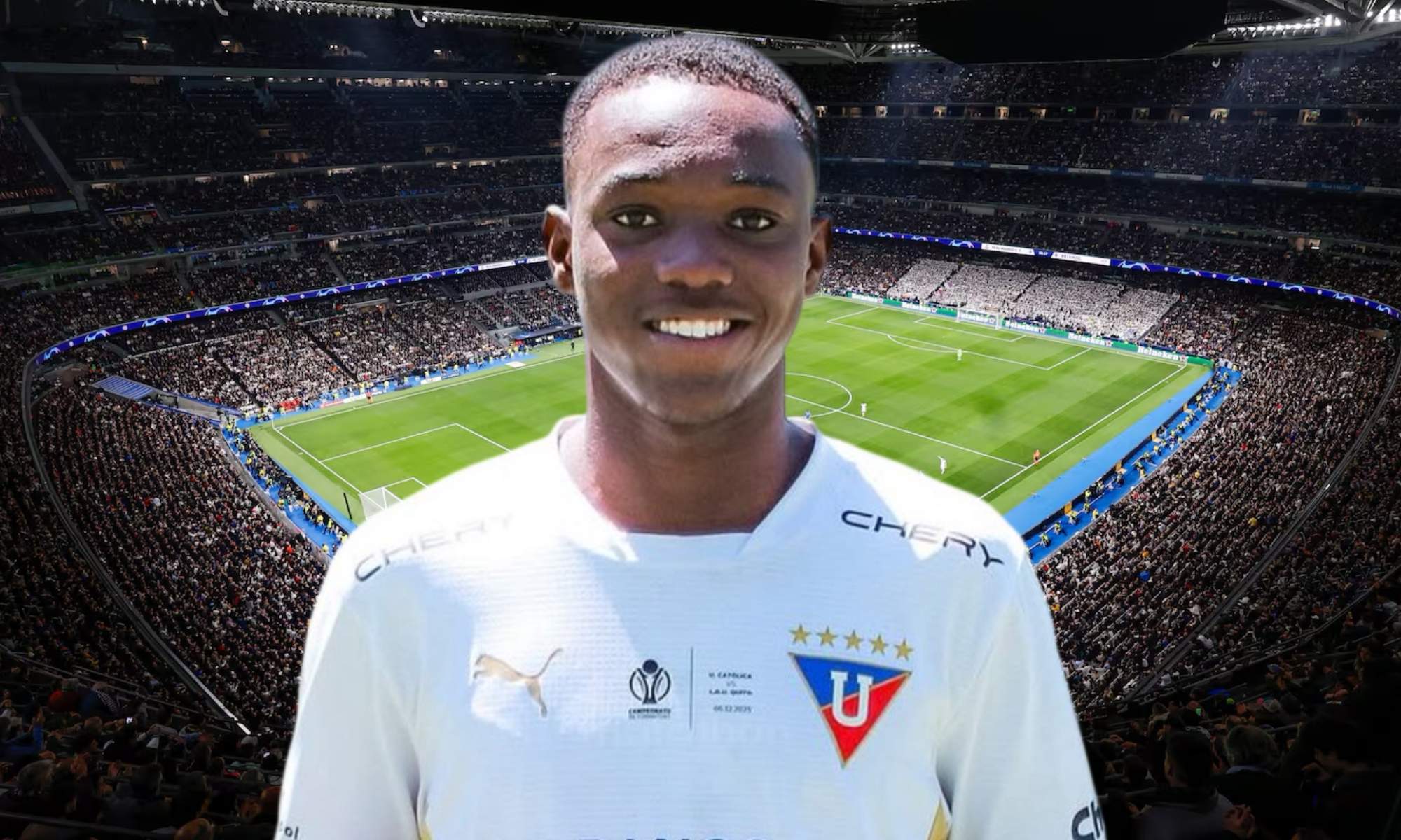 El Real Madrid se ha fijado en Ederson Castillo, un pivote ecuatoriano que está empezando a llamar la atención en Europa.