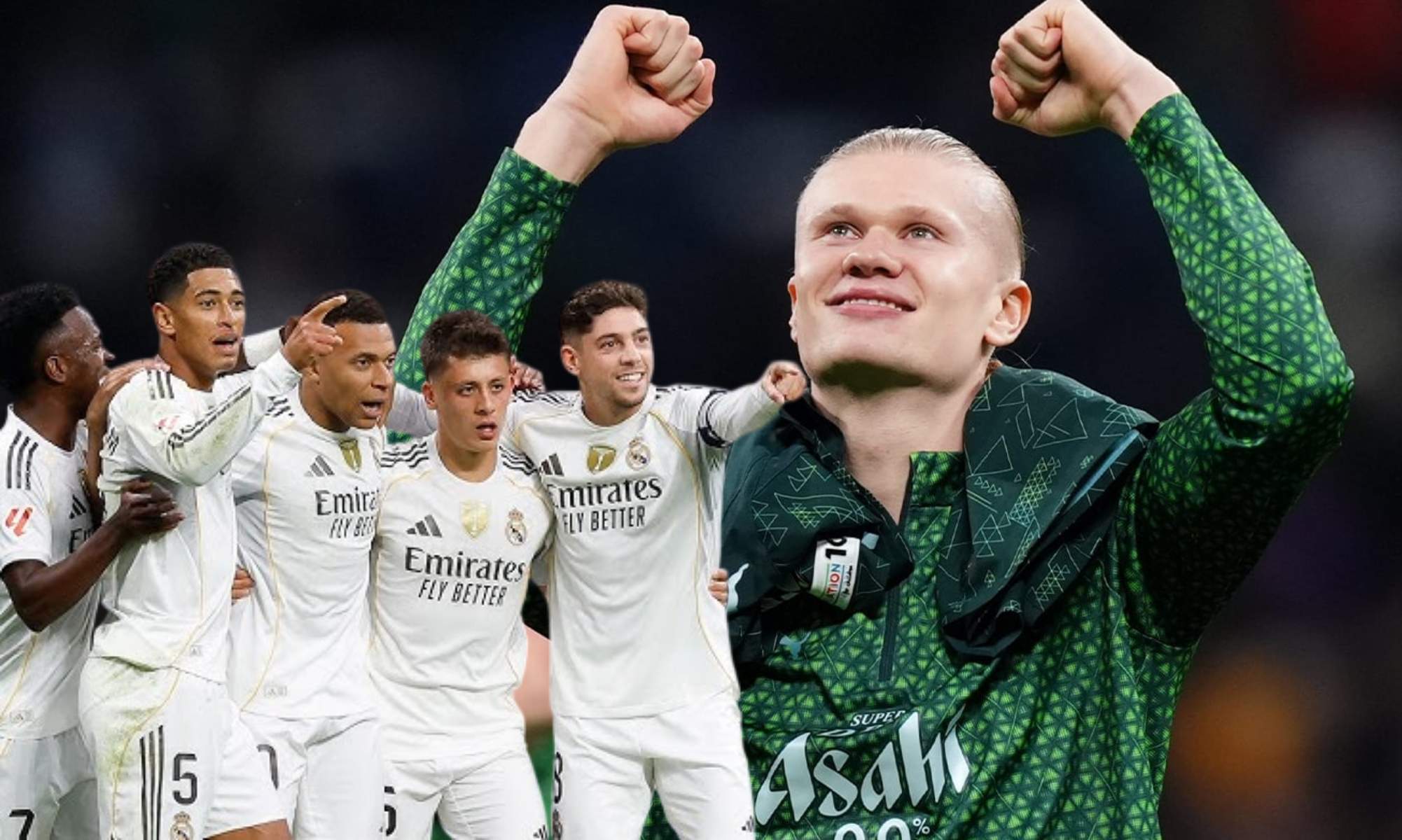 Haaland empieza a seguir a un jugador del Real Madrid