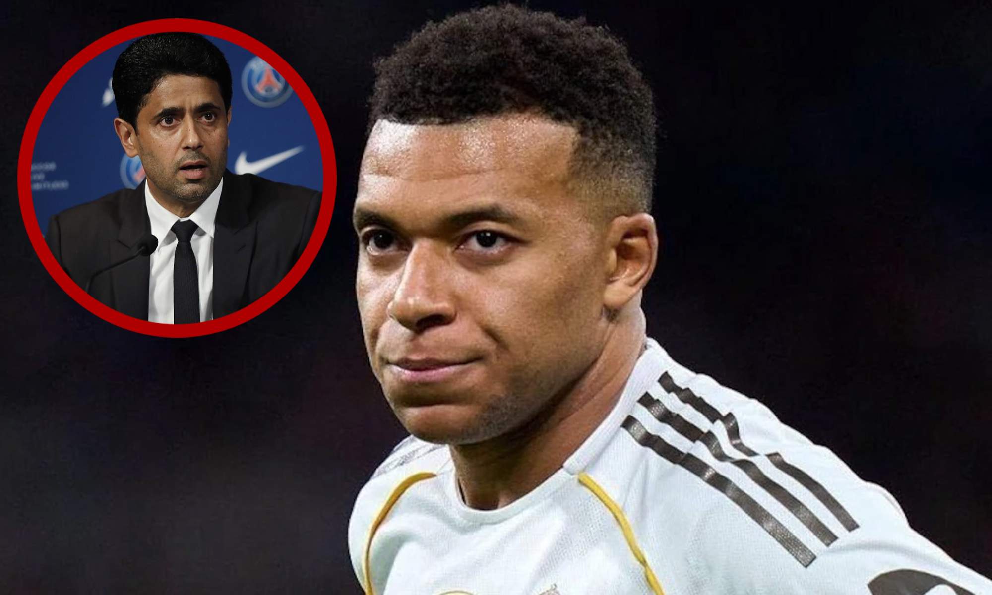 Mbappé y Al Khelaïfi