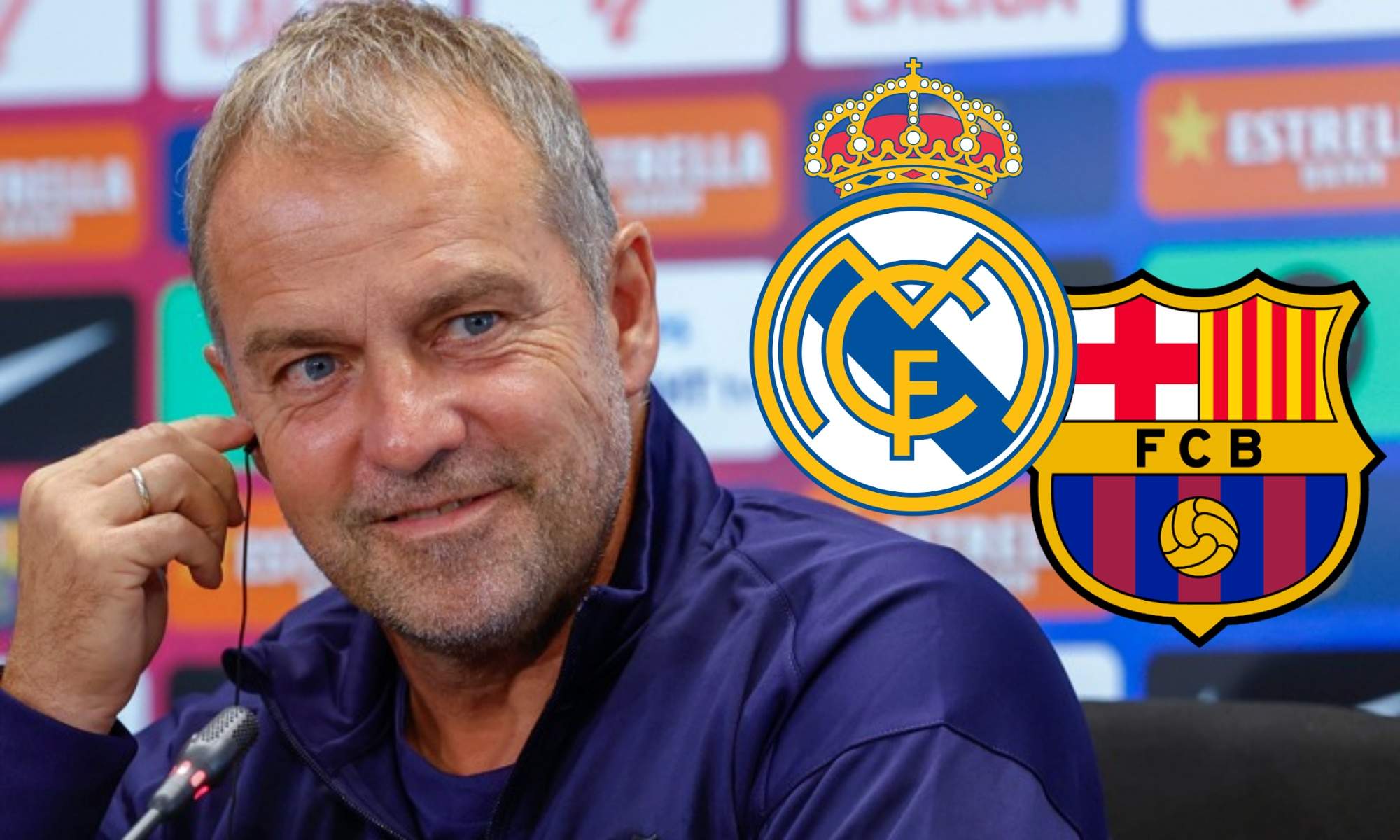 Hansi Flick reclama un fichaje del Real Madrid a Laporta 