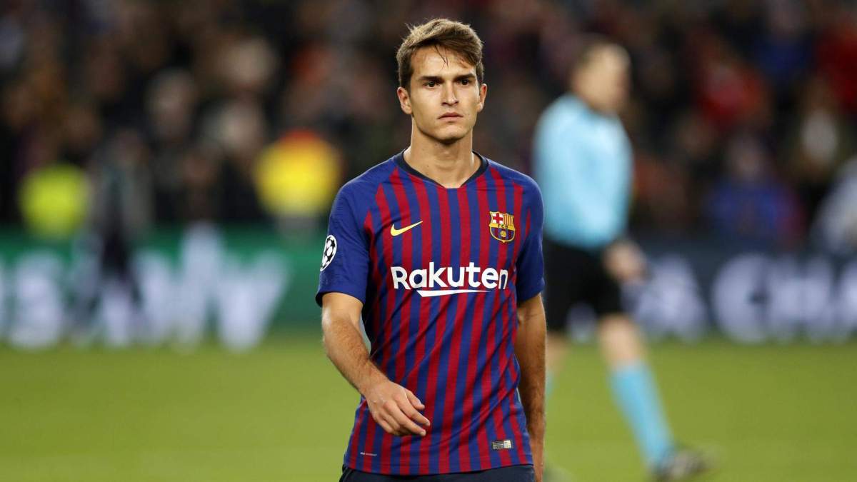 Denis Suárez durante un partido con el Barça Denis Suárez durante un partido con el Barça