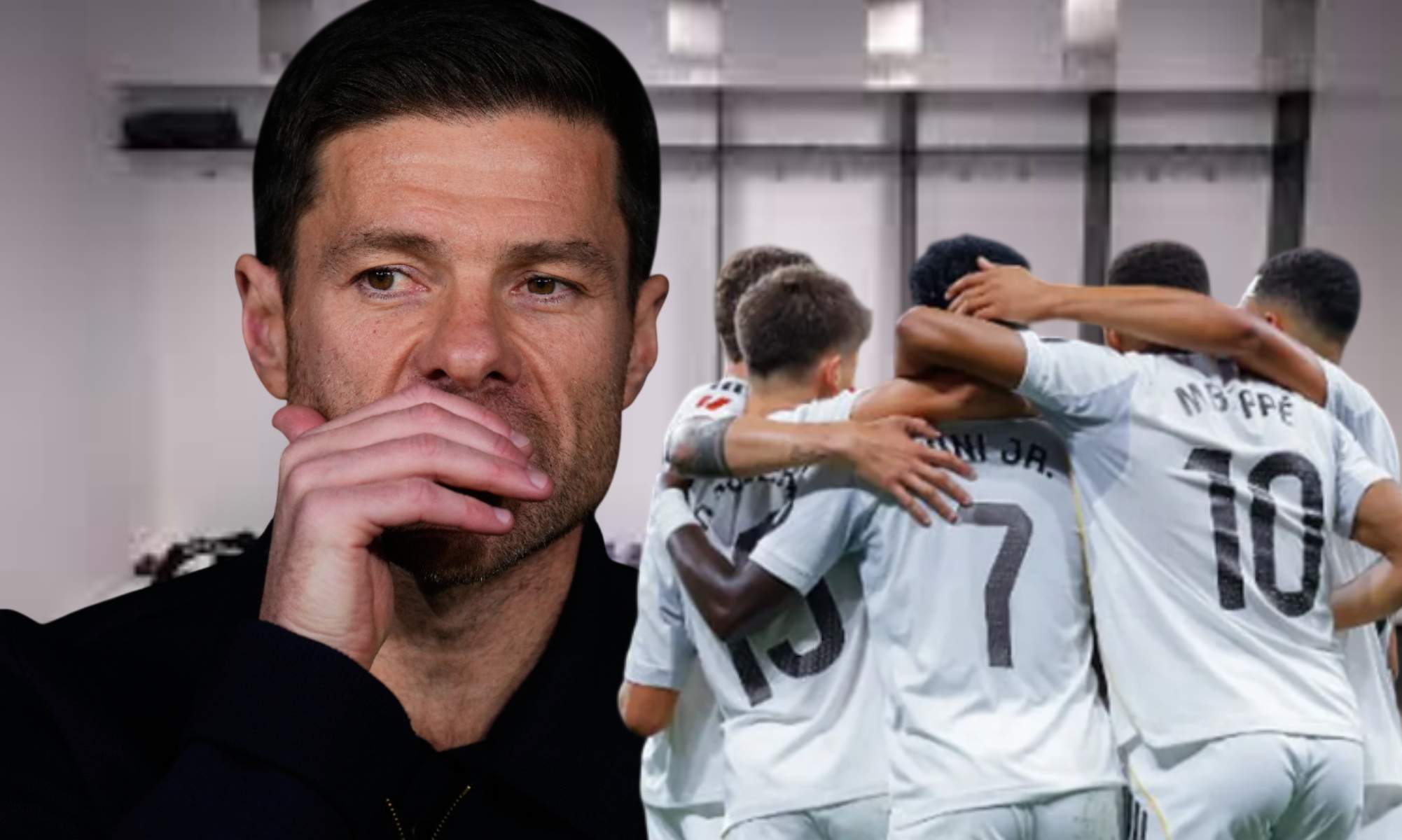 Xabi Alonso aprieta a los jugadores en el vestuario