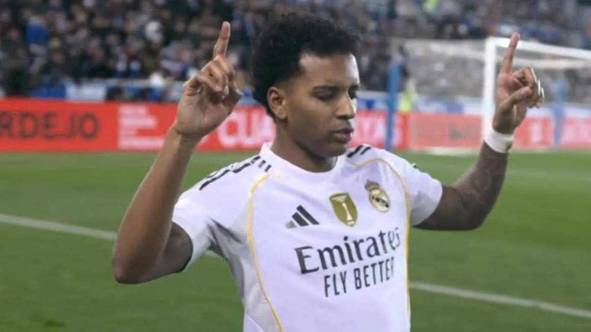 Gol de Rodrygo al Alavés Gol de Rodrygo al Alavés