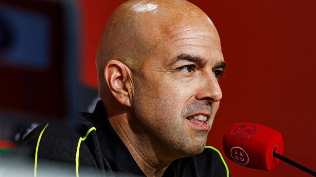 González Fuertes en la previa a la final de la Copa del Rey González Fuertes en la previa a la final de la Copa del Rey