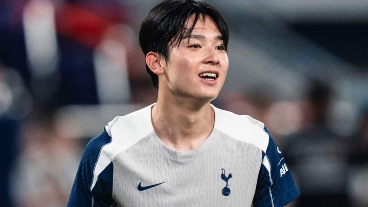 Min hyeok Yang con el Tottenham