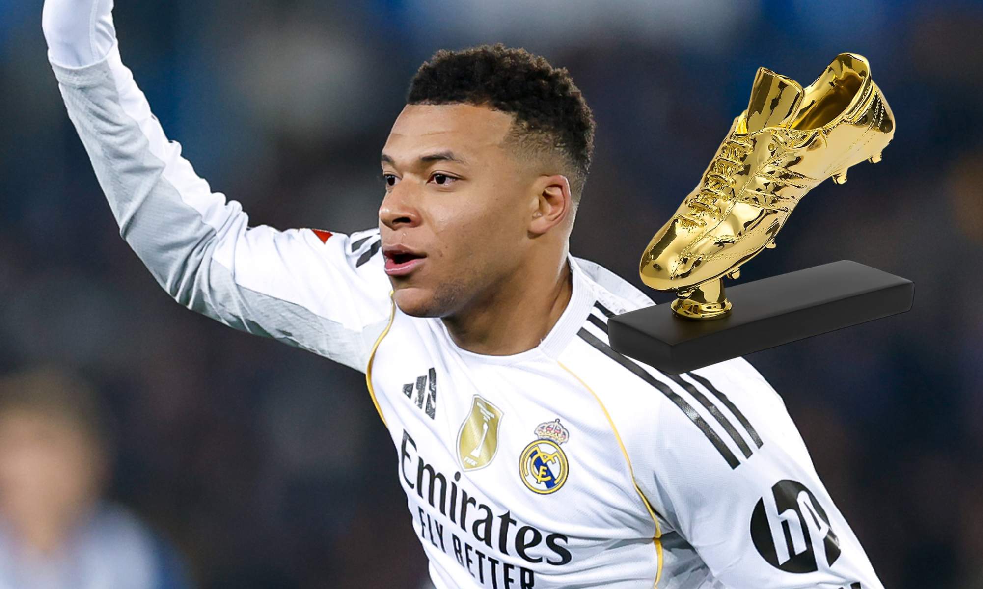 Clasificación de la Bota de Oro, Mbappé marcó