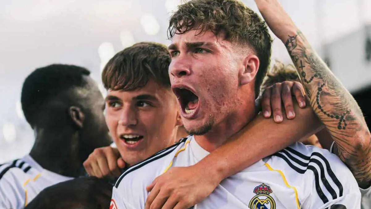 Cesteros celebrando un gol Cesteros celebrando un gol