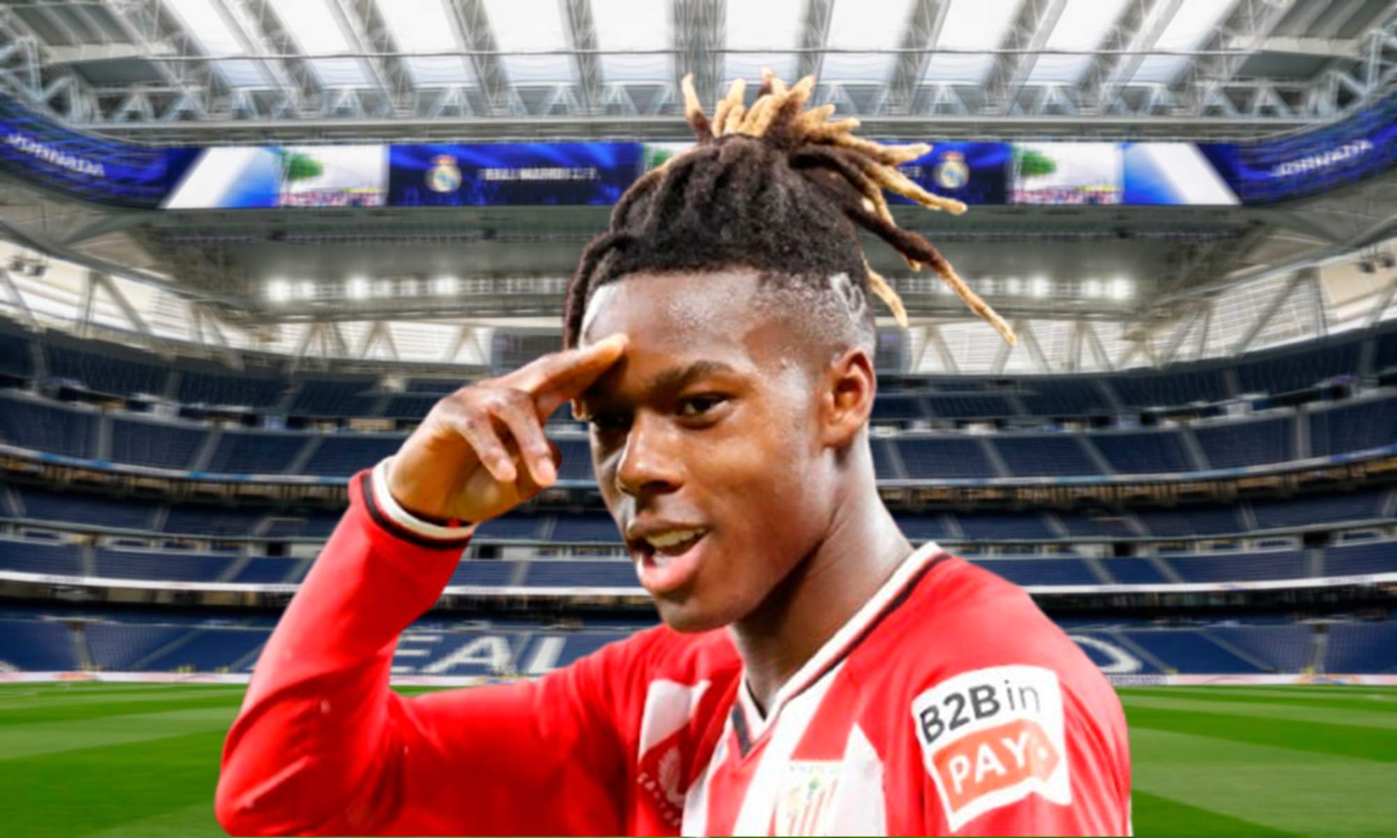 Bernabéu y Nico Williams