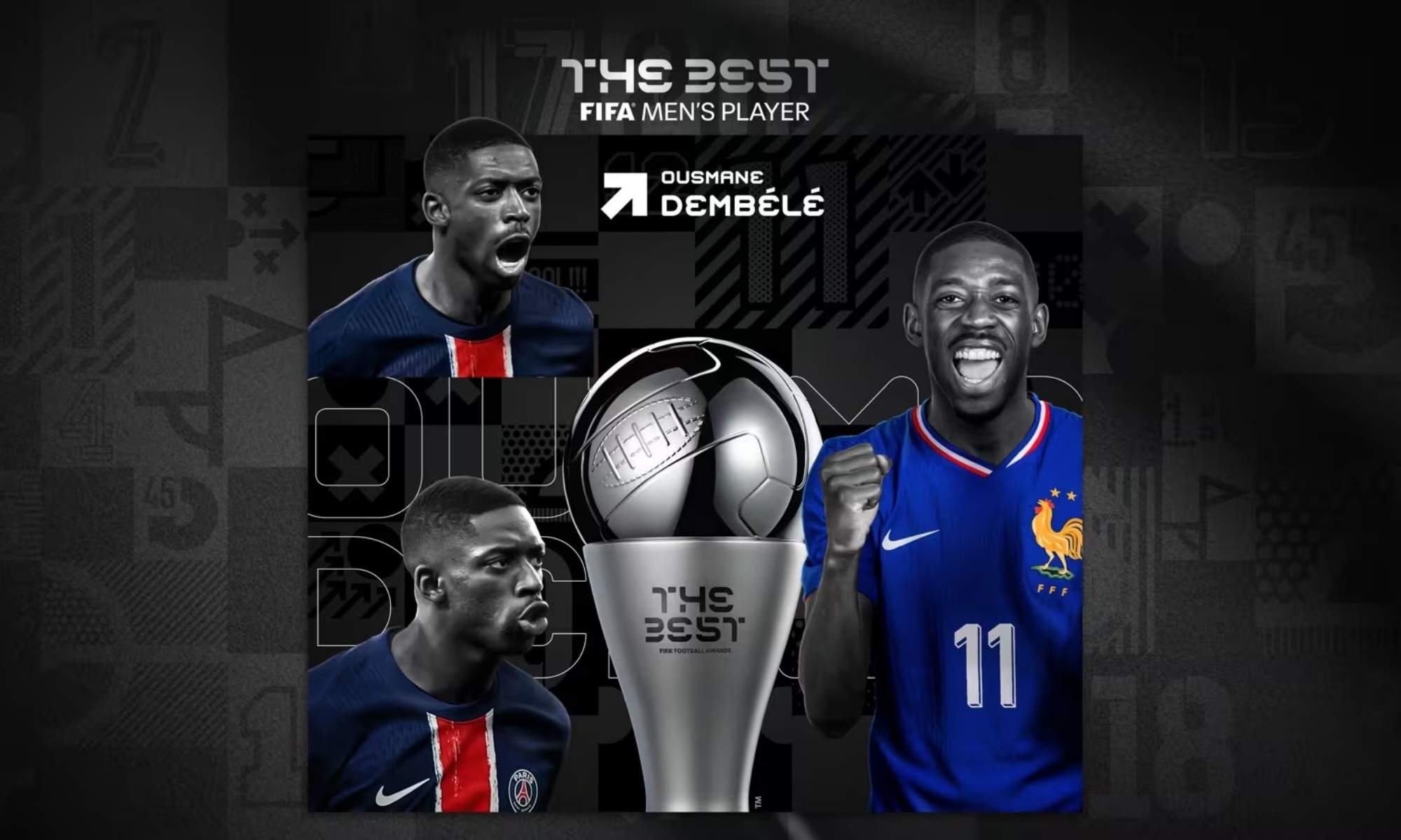 Premios The Best: Dembelé gana, ridículo de Yamal y Mbappé acaba tercero
