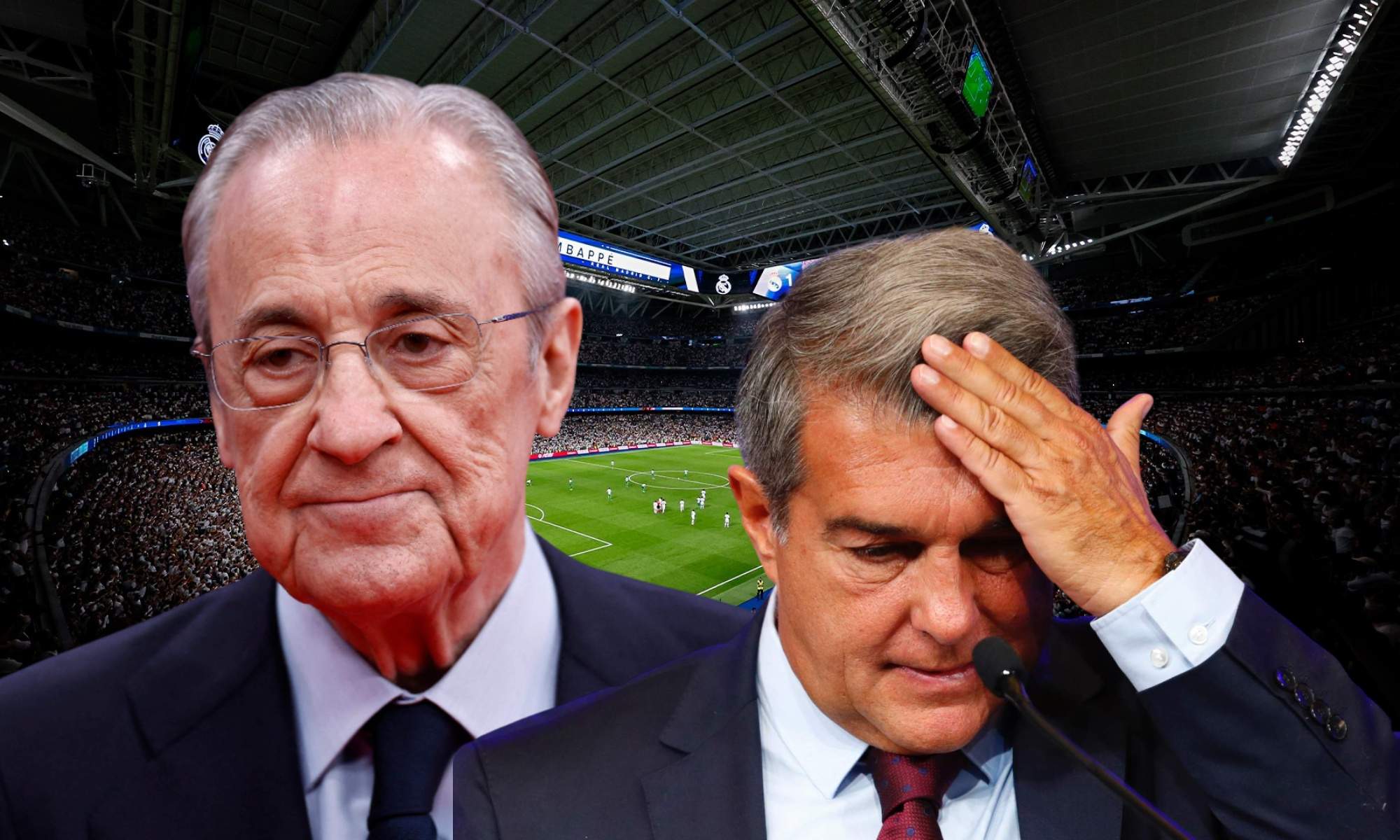 Florentino se la clava por la escuadra a Laporta: le quita la final del Mundial 2030