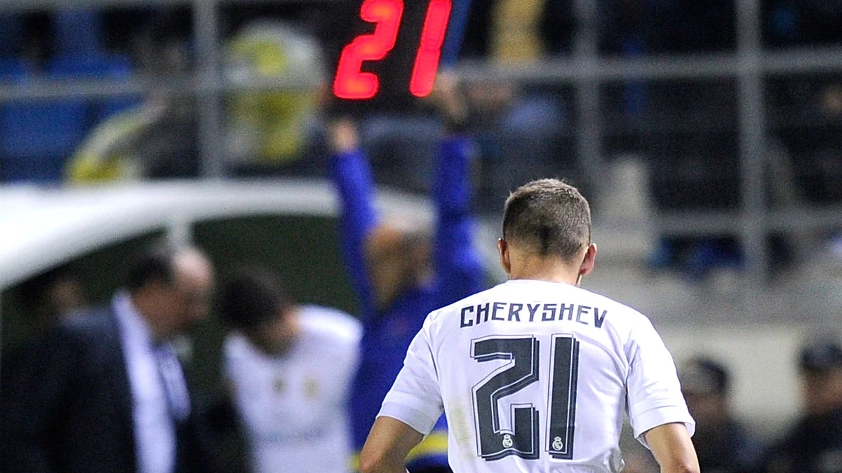 Cheryshev jugando en Cádiz, lo que produjo la alineación indebida Cheryshev jugando en Cádiz, lo que produjo la alineación indebida