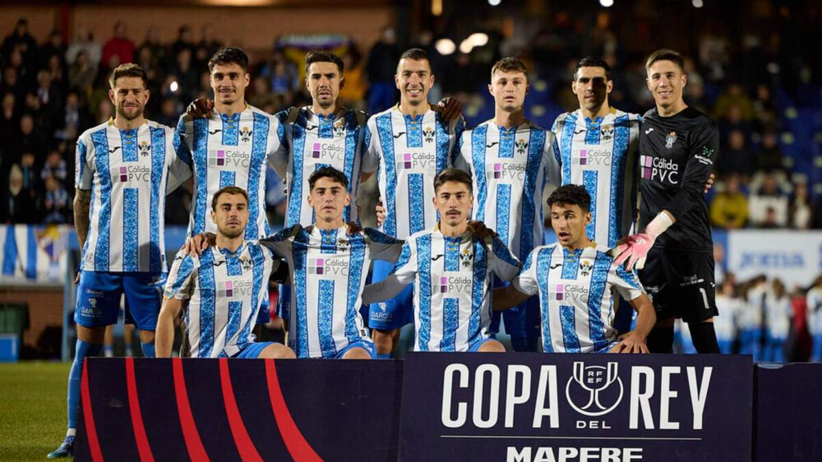 El once del Talavera de la Reina en una ronda previa de Copa El once del Talavera de la Reina en una ronda previa de Copa