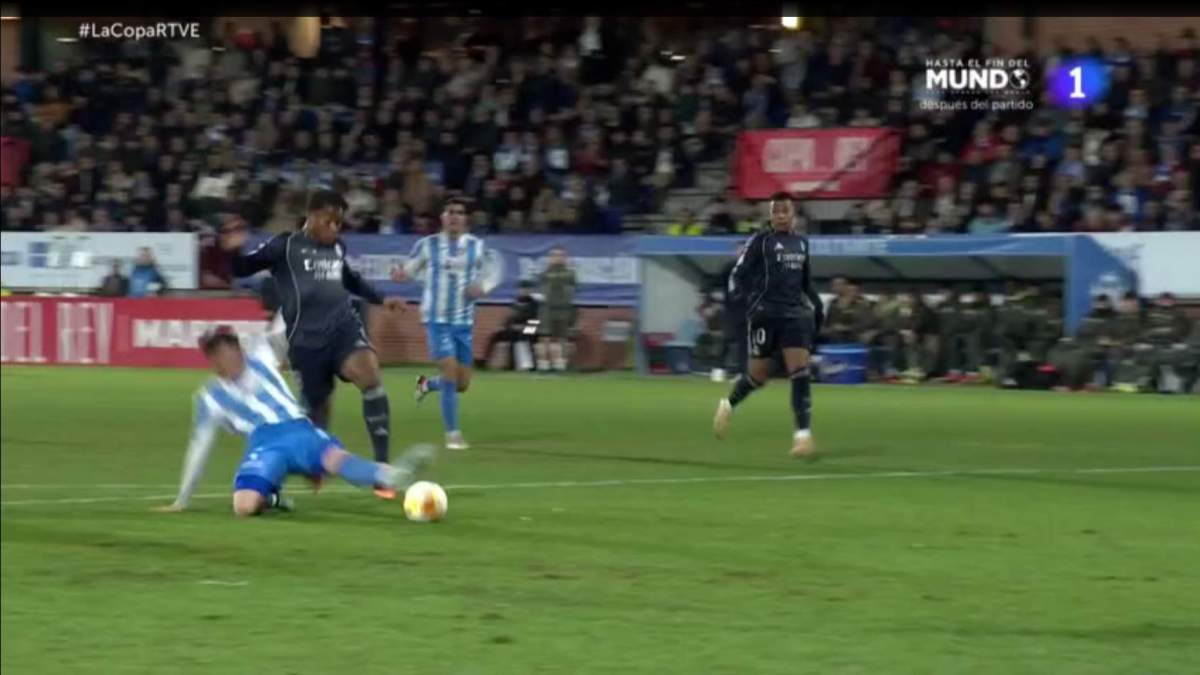 Penalti a Endrick en Talavera Penalti a Endrick en Talavera