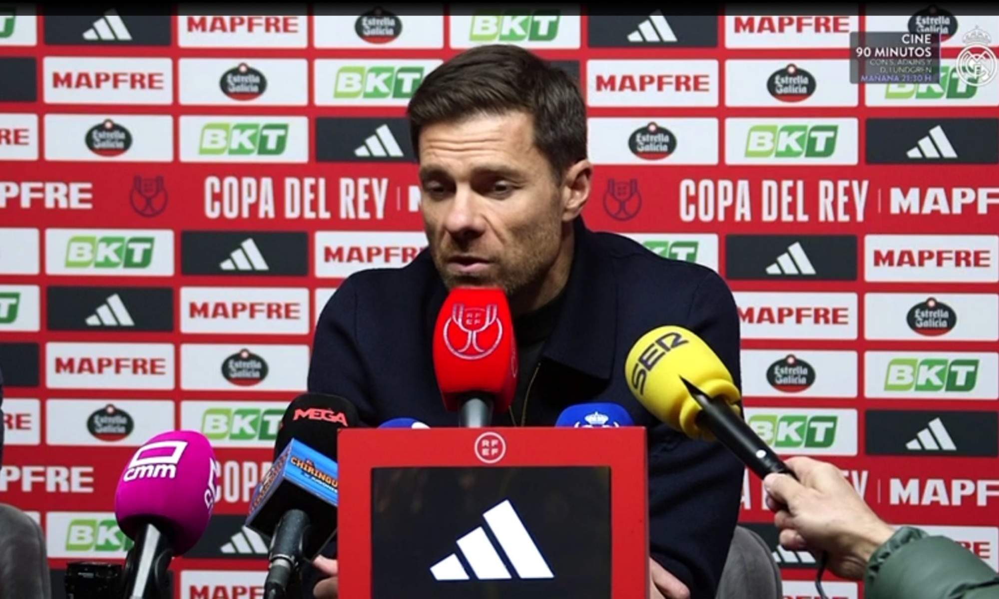 El tirón de orejas de Xabi Alonso al equipo tras el susto en Talavera: "Pasan cosas..."