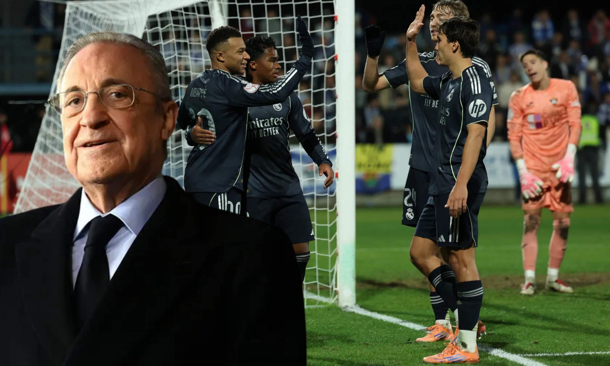 Florentino Pérez podría haber dictado sentencia a un jugador del Real Madrid que fue titular contra el Talavera.