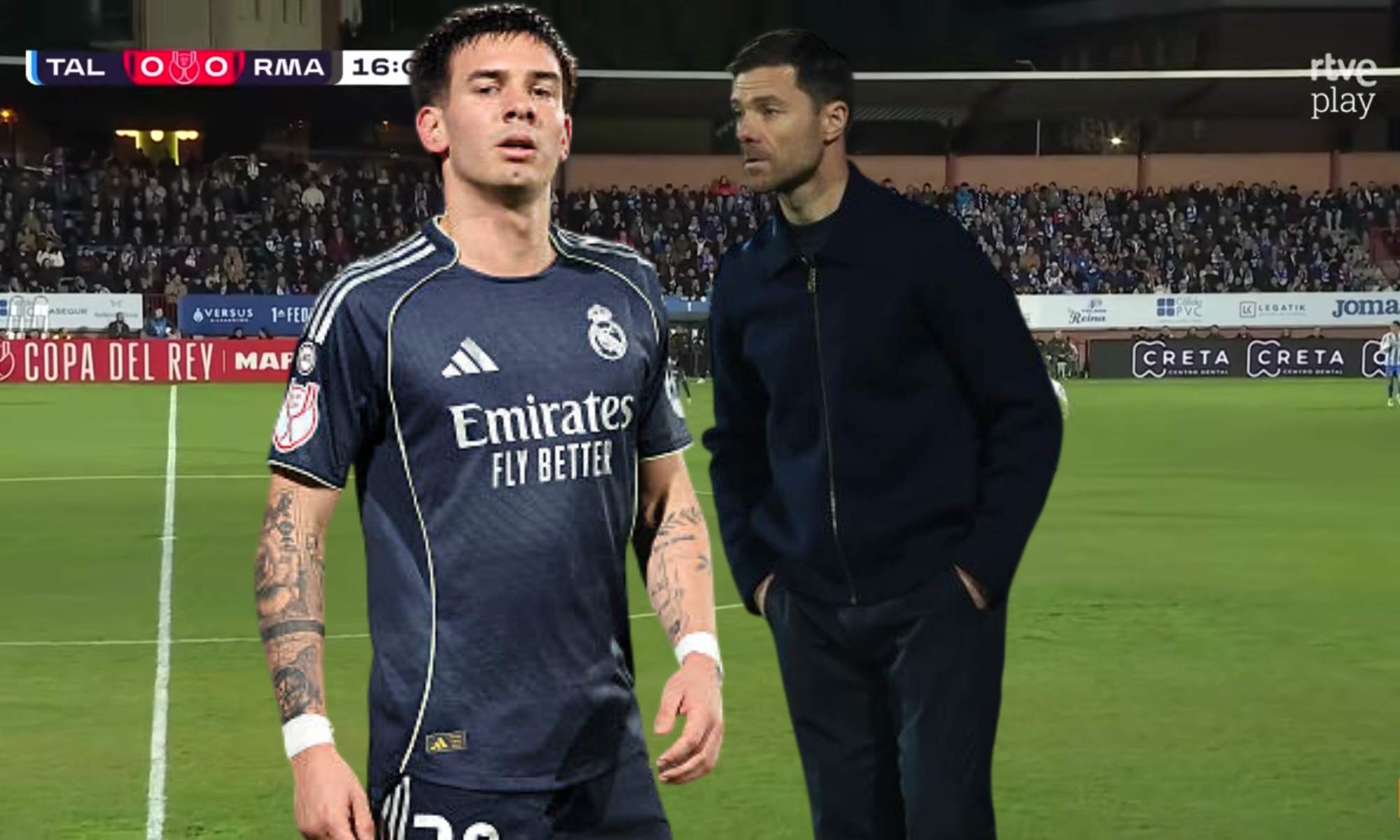 Franco Mastantuono no termina de despuntar