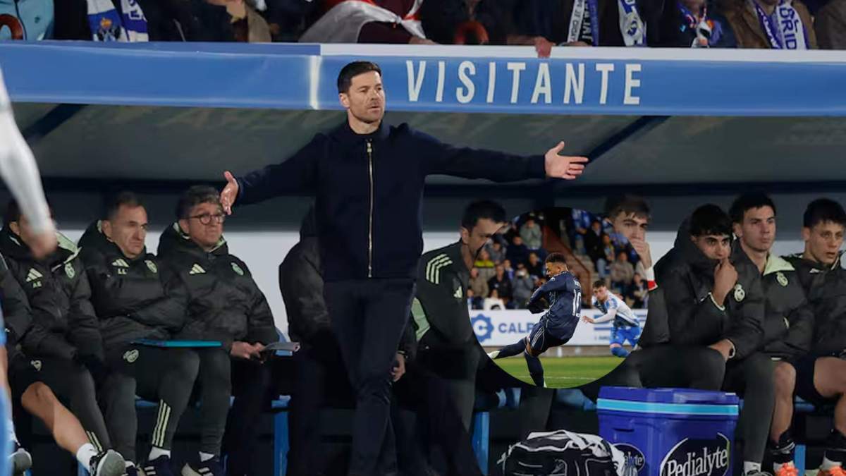 Xabi Alonso en el banquillo de Talavera Xabi Alonso en el banquillo de Talavera