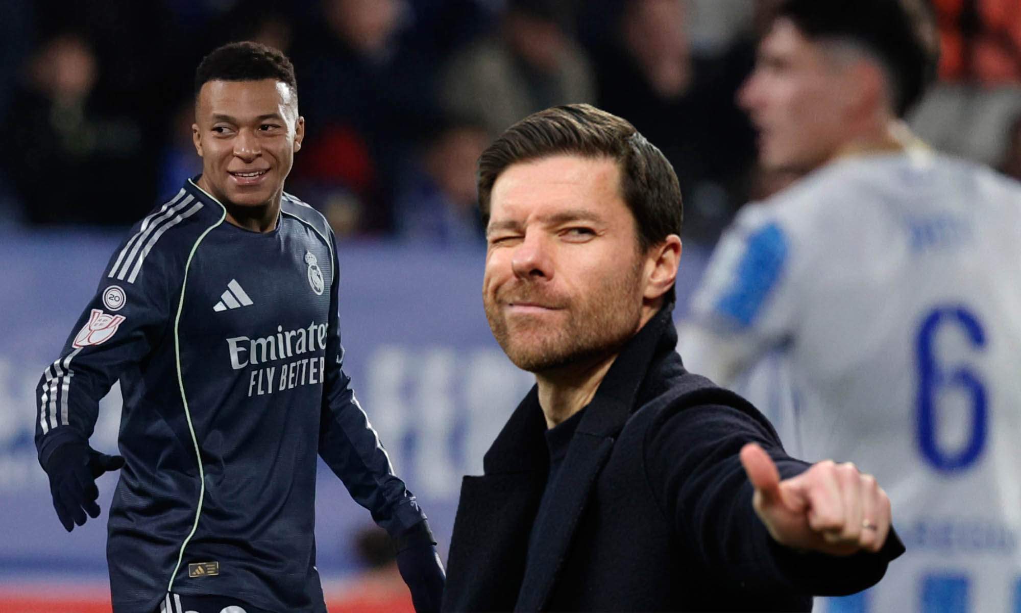 Mbappé y Xabi Alonso
