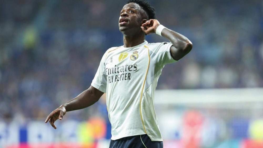 Vinicius Junior, durante un partido del Real Madrid en esta temporada. Vinicius Junior, durante un partido del Real Madrid en esta temporada.