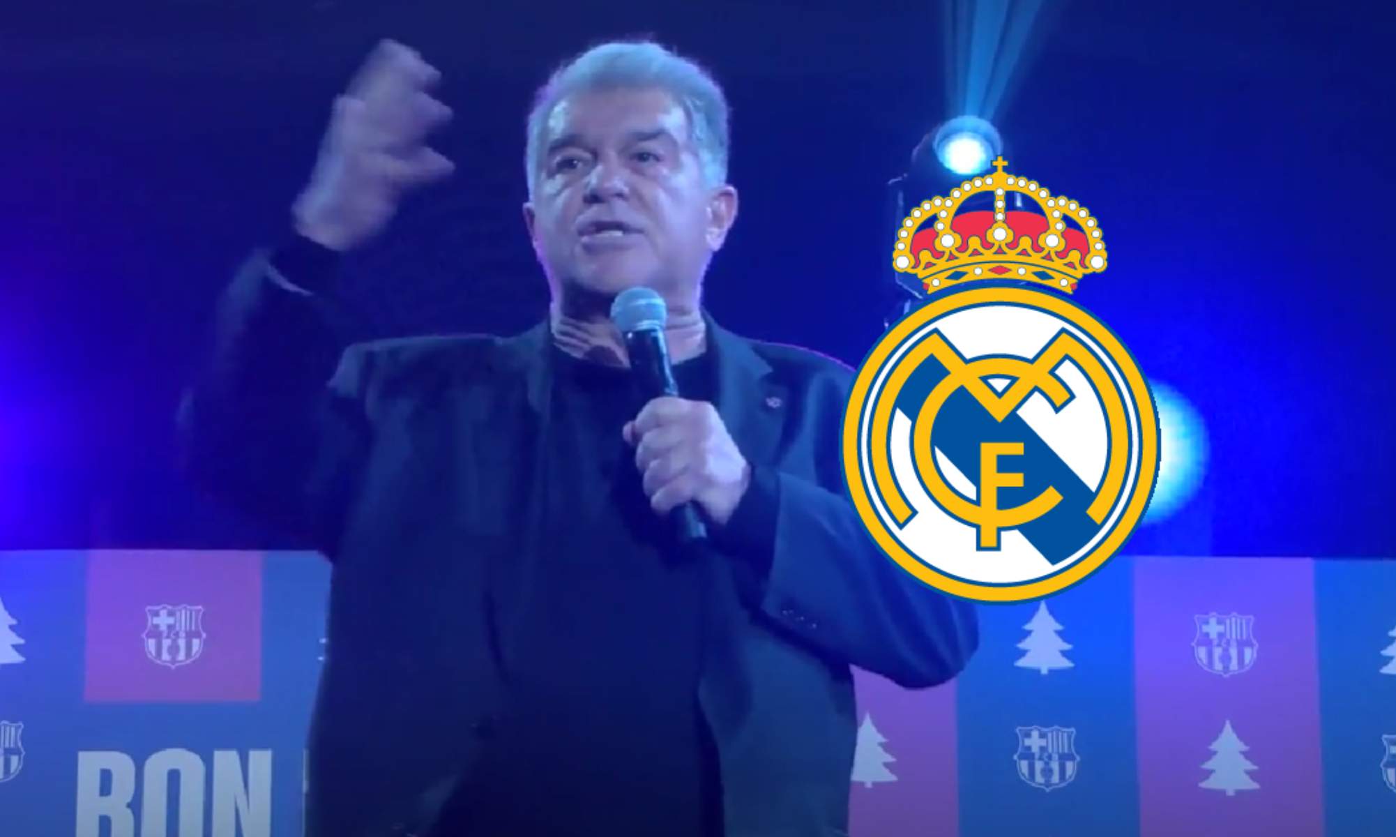 Laporta falta el respeto al Real Madrid