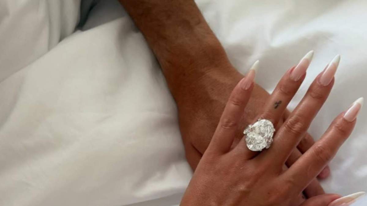 El anillo de compromiso de Cristiano Ronaldo y Georgina Rodríguez