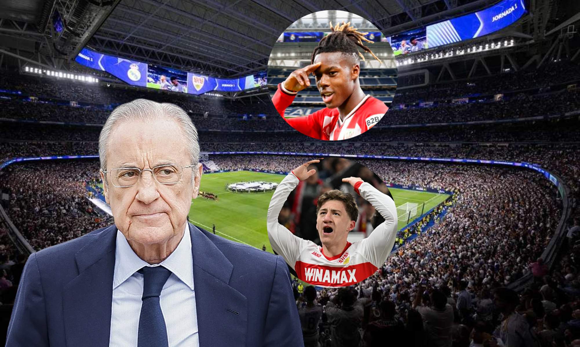 Florentino tiene 4 fichajes atados para el Real Madrid