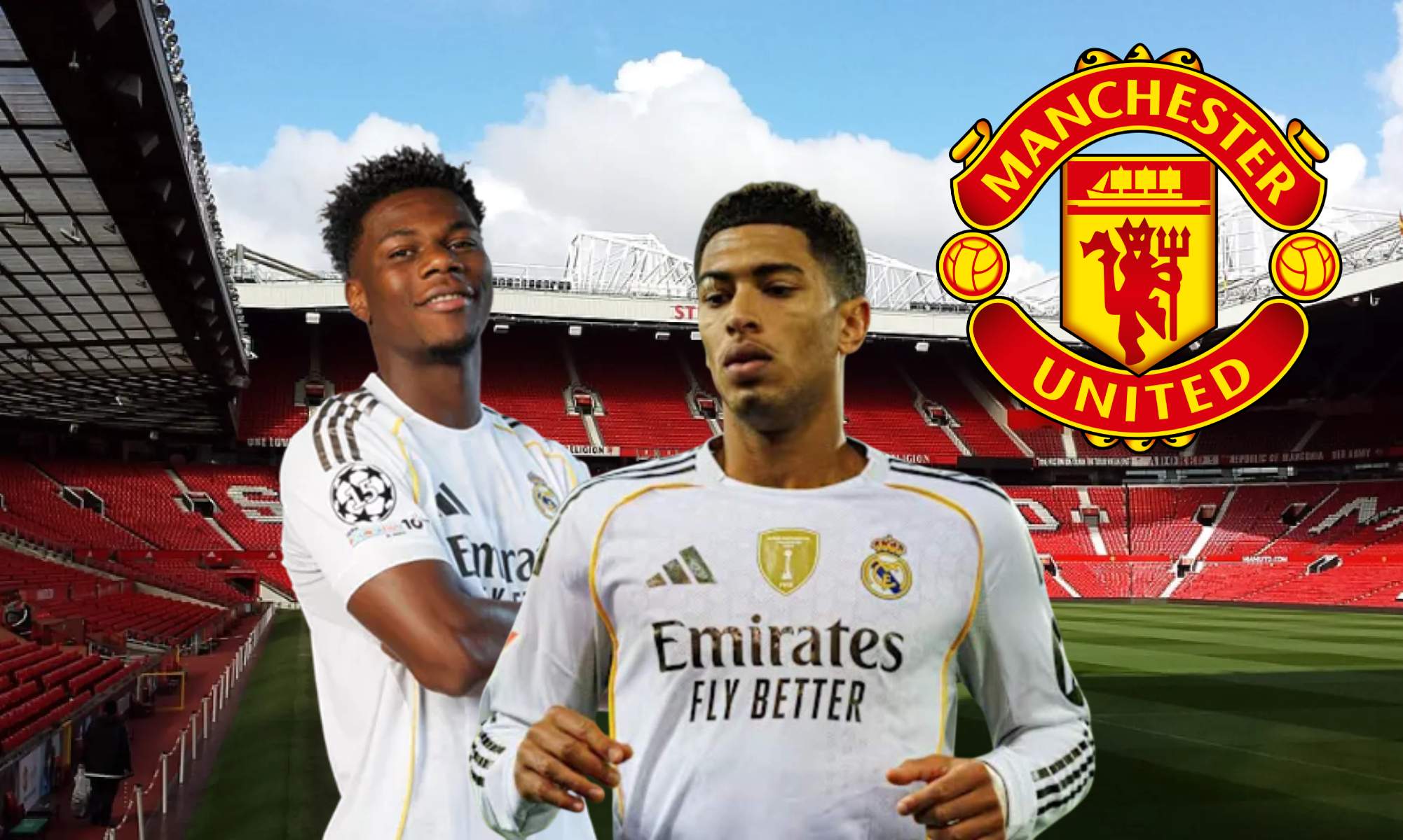 El United no va a por Bellingham ni Tchouaméni