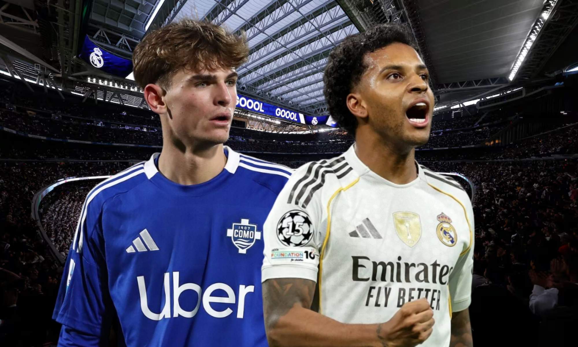 El Real Madrid podría cambiar a Rodrygo Goes por Nico Paz.