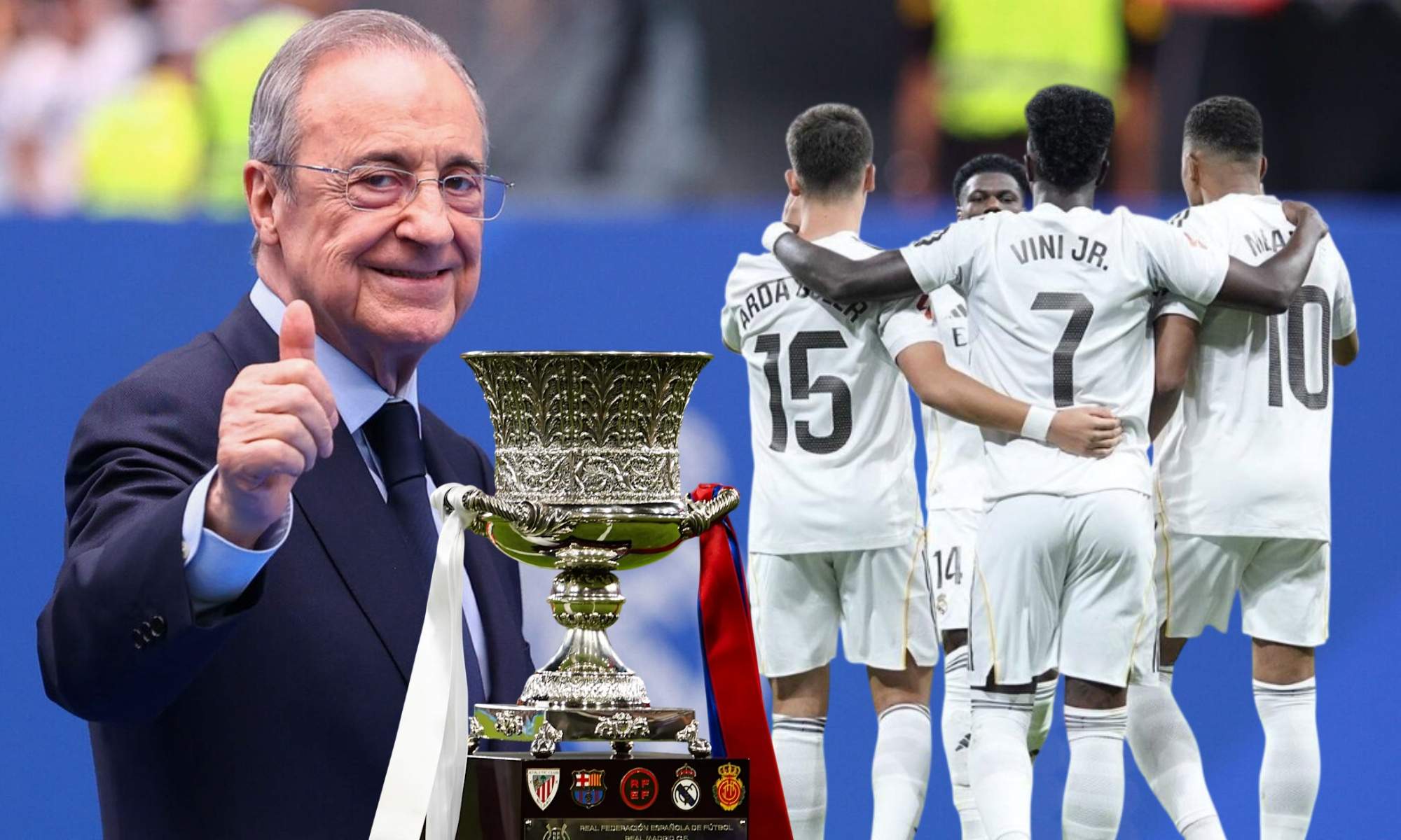 Florentino valora hacer dos fichajes para la Supercopa y revolucionar al Madrid