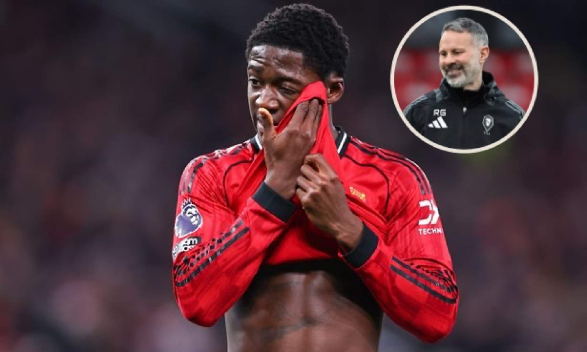 Ryan Giggs no quiere que Kobbie Mainoo salga del Manchester United, menos aún para recalar en el Real Madrid.