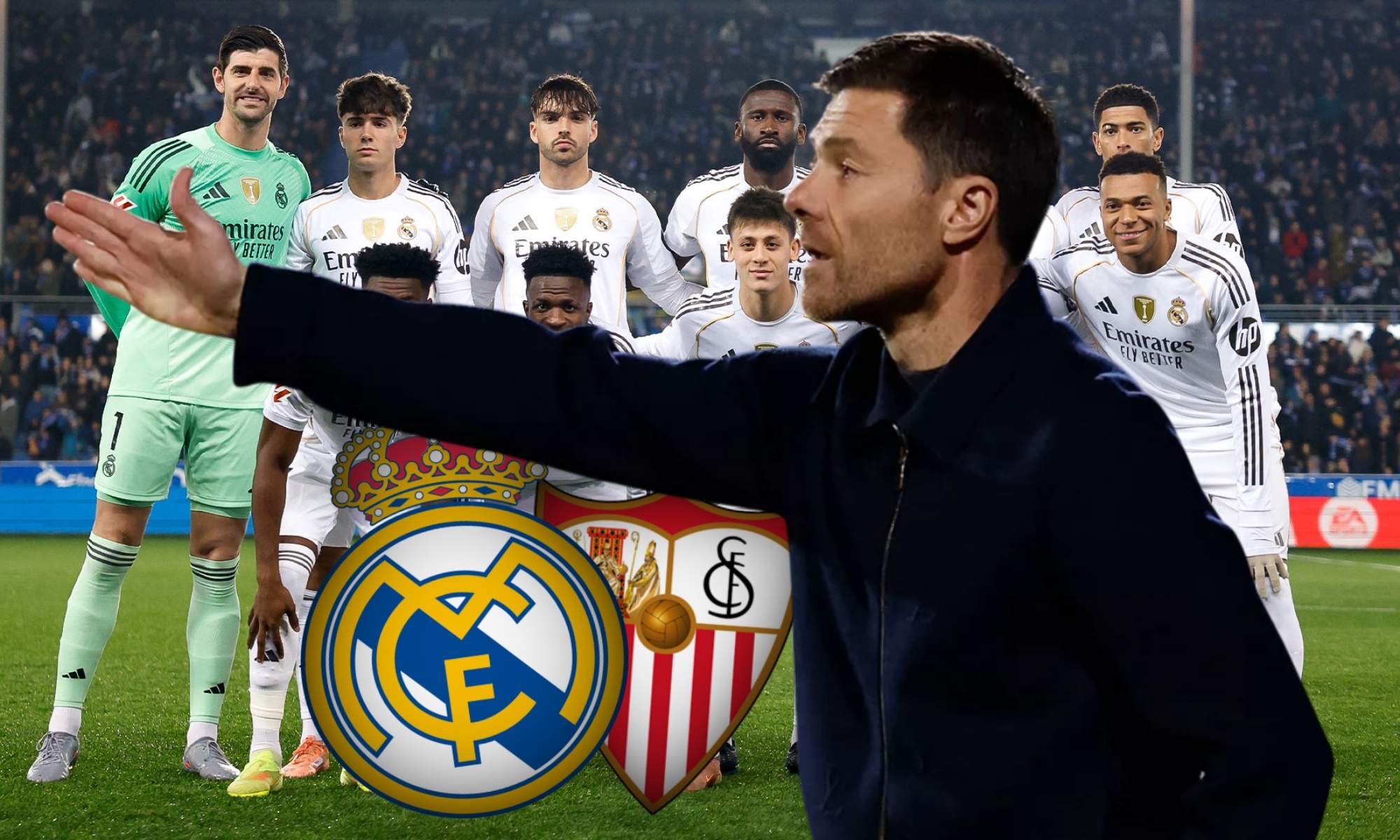 Xabi Alonso vuelve a apostar por los titulares fijos para jugar ante el Sevilla el último partido del año en el Bernabéu.