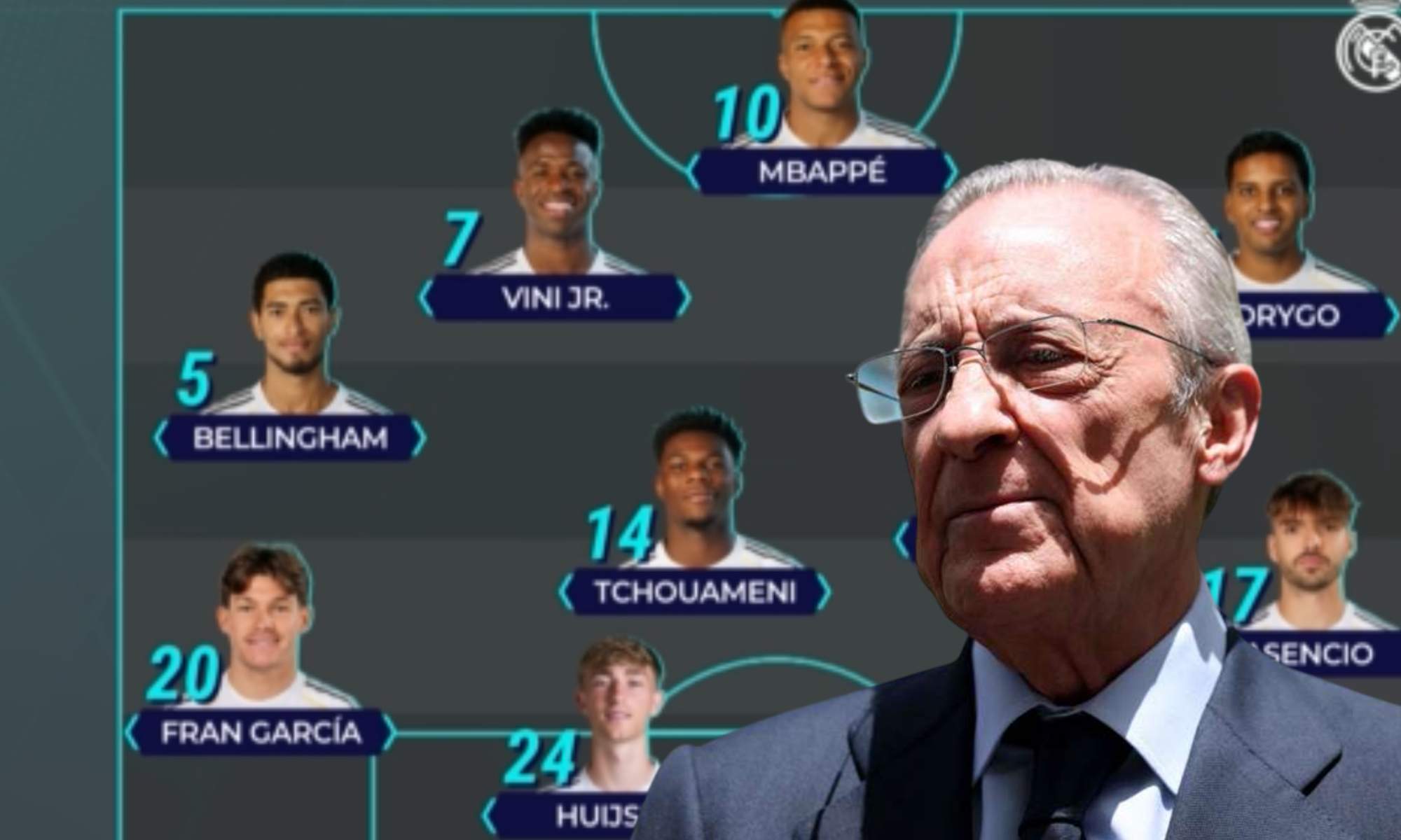 Florentino Pérez ha reaccionado poco después de conocer la alineación de Xabi Alonso contra el Sevilla.