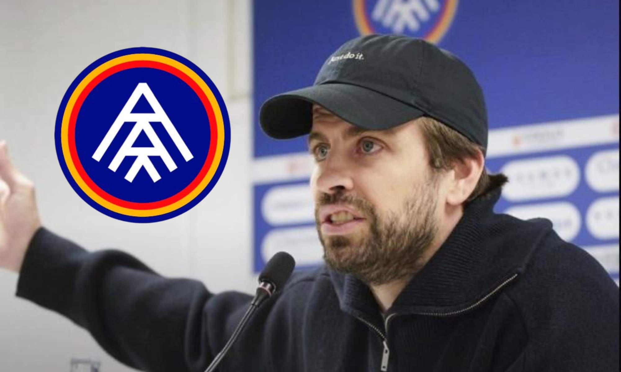 Piqué la lía en Andorra y el árbitro lo señala