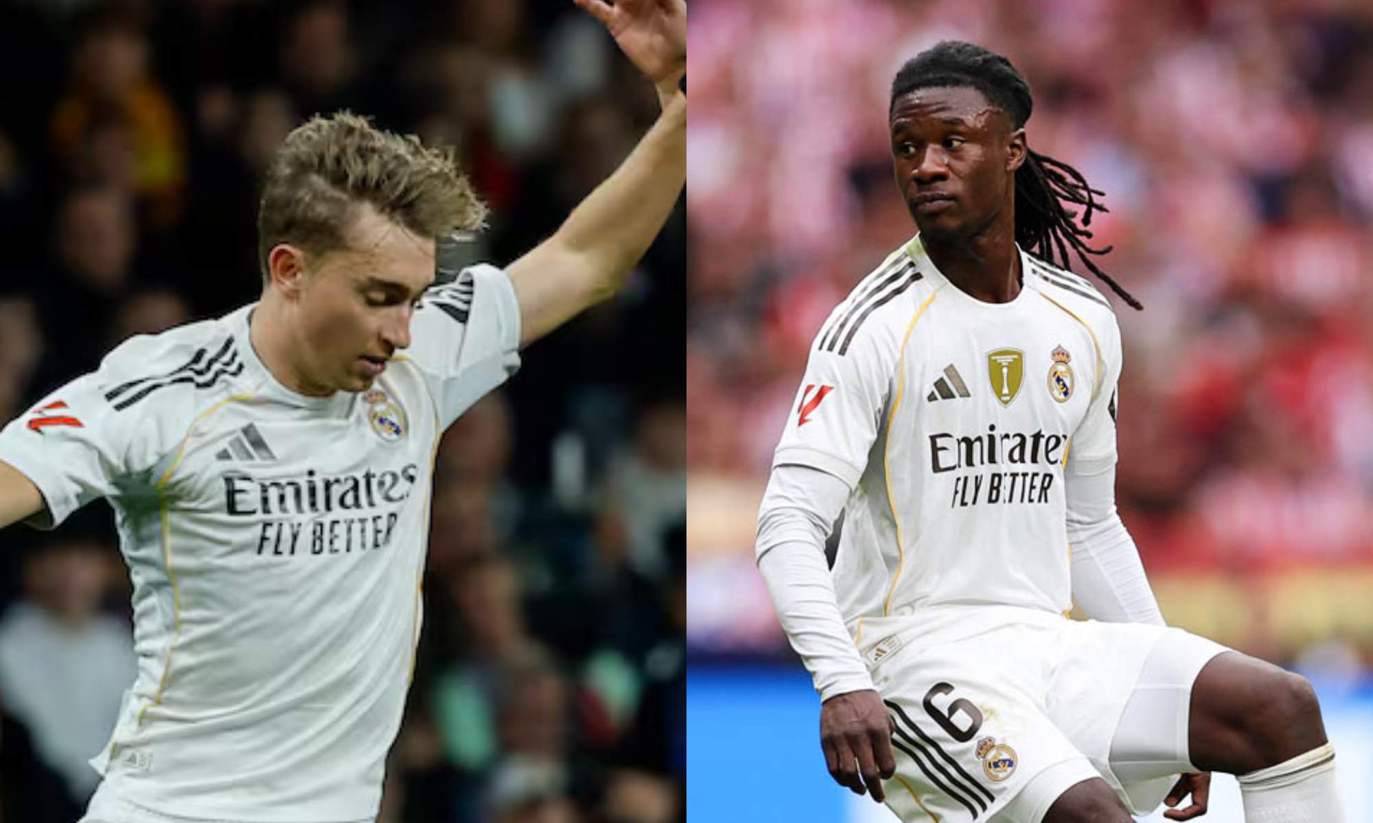 Eduardo Camavinga ha tenido un encontronazo con Dean Huijsen.