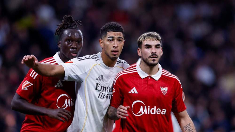 Jude Bellingham fue el autor del primer gol del Real Madrid en el primer tiempo.