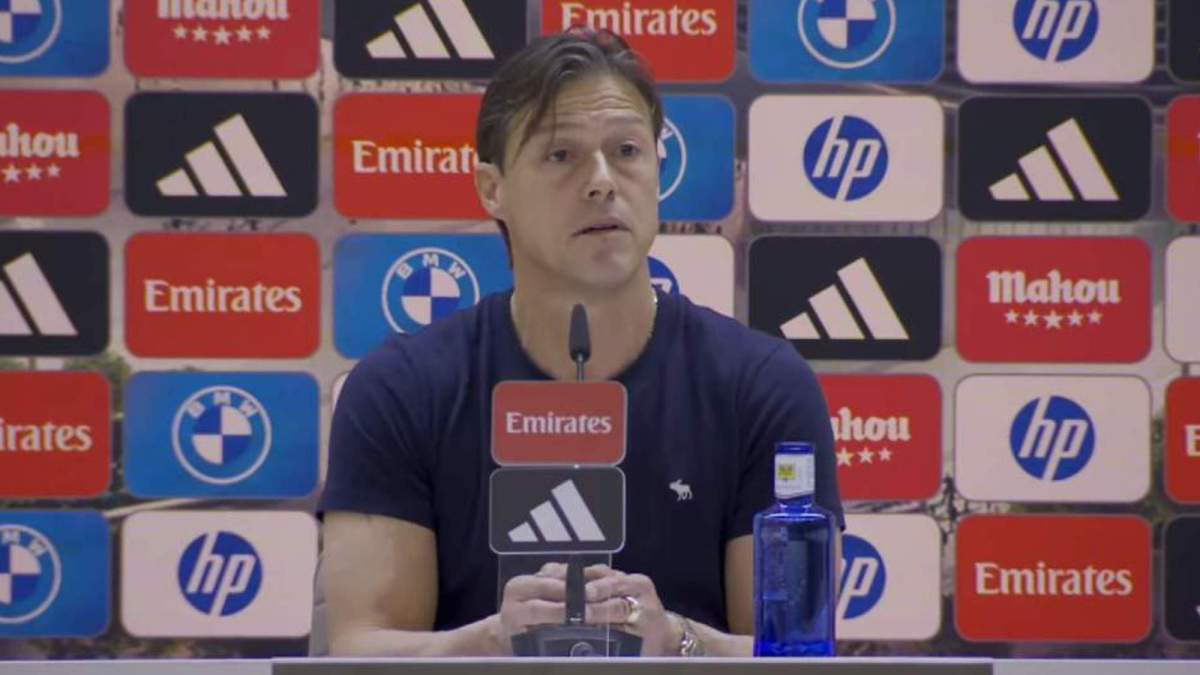 Matías Almeyda en rueda de prensa tras el partido contra el Real Madrid
